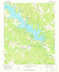 Download a high-resolution, GPS-compatible USGS topo map for Dyson, SC (1973 edition)