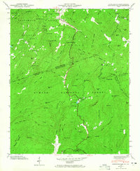 Download a high-resolution, GPS-compatible USGS topo map for Eastatoe Gap, SC (1965 edition)