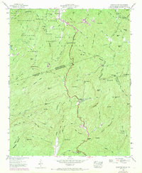 Download a high-resolution, GPS-compatible USGS topo map for Eastatoe Gap, SC (1946 edition)