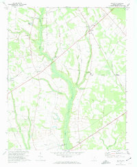 Download a high-resolution, GPS-compatible USGS topo map for Elliott, SC (1974 edition)