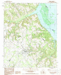 Download a high-resolution, GPS-compatible USGS topo map for Elloree, SC (1988 edition)