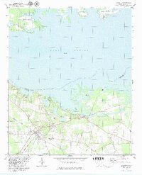 1979 Map of Eutawville