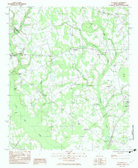 Download a high-resolution, GPS-compatible USGS topo map for Felderville, SC (1983 edition)