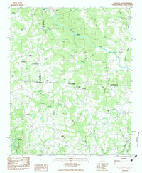 Download a high-resolution, GPS-compatible USGS topo map for Fingerville East, SC (1983 edition)