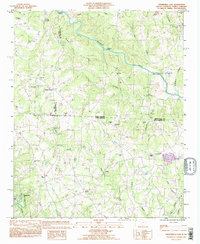 Download a high-resolution, GPS-compatible USGS topo map for Fingerville East, SC (1996 edition)