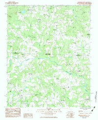 Download a high-resolution, GPS-compatible USGS topo map for Fingerville West, SC (1983 edition)