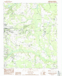 Download a high-resolution, GPS-compatible USGS topo map for Florence East, SC (1987 edition)