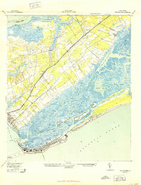 1943 Map of Fort Moultrie