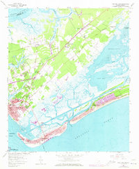 1959 Map of Fort Moultrie, 1973 Print