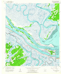 Download a high-resolution, GPS-compatible USGS topo map for Fort Pulaski, SC (1957 edition)