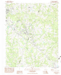 Download a high-resolution, GPS-compatible USGS topo map for Fountain Inn, SC (1983 edition)