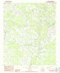 Download a high-resolution, GPS-compatible USGS topo map for Fowler, SC (1990 edition)