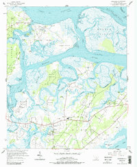 Download a high-resolution, GPS-compatible USGS topo map for Frogmore, SC (1987 edition)