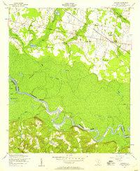 Download a high-resolution, GPS-compatible USGS topo map for Gadsden, SC (1957 edition)