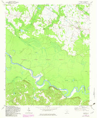 Download a high-resolution, GPS-compatible USGS topo map for Gadsden, SC (1983 edition)