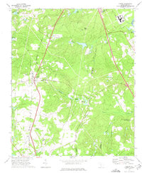 Download a high-resolution, GPS-compatible USGS topo map for Gaston, SC (1975 edition)