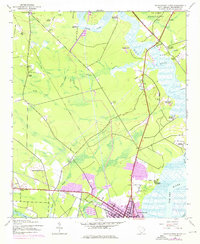 Download a high-resolution, GPS-compatible USGS topo map for Georgetown North, SC (1976 edition)