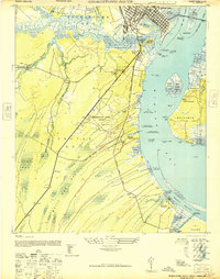 preview thumbnail of historical topo map of Georgetown County, SC in 1947