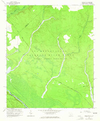 preview thumbnail of historical topo map of Barnwell County, SC in 1964