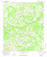 Download a high-resolution, GPS-compatible USGS topo map for Goretown, SC (1975 edition)