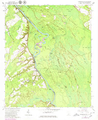 preview thumbnail of historical topo map of Jasper County, SC in 1962