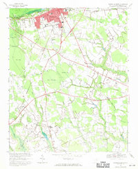 Download a high-resolution, GPS-compatible USGS topo map for Hartsville South, SC (1971 edition)