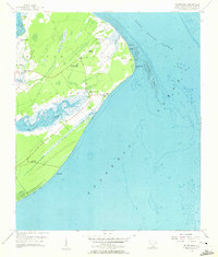 Download a high-resolution, GPS-compatible USGS topo map for Hilton Head, SC (1957 edition)