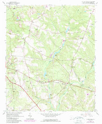 Download a high-resolution, GPS-compatible USGS topo map for Hollow Creek, SC (1989 edition)