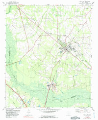 Download a high-resolution, GPS-compatible USGS topo map for Holly Hill, SC (1991 edition)