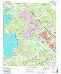 Download a high-resolution, GPS-compatible USGS topo map for Irmo, SC (1990 edition)