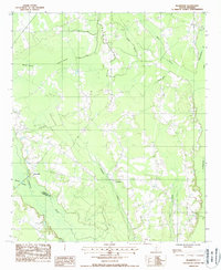 Download a high-resolution, GPS-compatible USGS topo map for Islandton, SC (1988 edition)