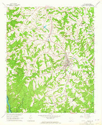 Download a high-resolution, GPS-compatible USGS topo map for Iva, SC (1964 edition)