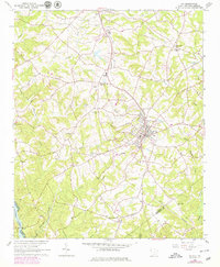 Download a high-resolution, GPS-compatible USGS topo map for Iva, SC (1979 edition)