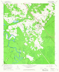 Download a high-resolution, GPS-compatible USGS topo map for Jackson, SC (1967 edition)