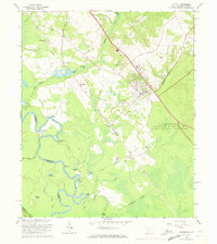 Download a high-resolution, GPS-compatible USGS topo map for Jackson, SC (1973 edition)