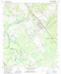 Download a high-resolution, GPS-compatible USGS topo map for Jackson, SC (1989 edition)