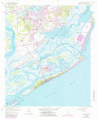 Download a high-resolution, GPS-compatible USGS topo map for James Island, SC (1984 edition)