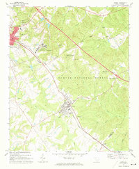 Download a high-resolution, GPS-compatible USGS topo map for Joanna, SC (1973 edition)