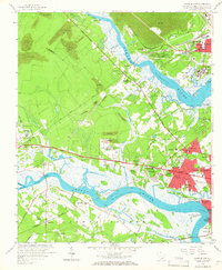 preview thumbnail of historical topo map of Charleston County, SC in 1958