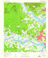preview thumbnail of historical topo map of Charleston County, SC in 1958