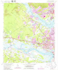 Download a high-resolution, GPS-compatible USGS topo map for Johns Island, SC (1979 edition)