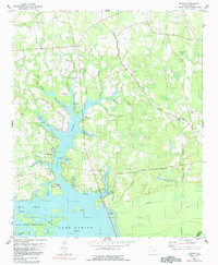 Download a high-resolution, GPS-compatible USGS topo map for Jordan, SC (1991 edition)