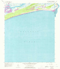 preview thumbnail of historical topo map of Kiawah Island, SC in 1959