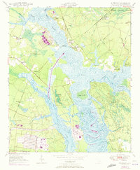preview thumbnail of historical topo map of Berkeley County, SC in 1950