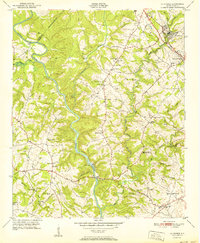 Download a high-resolution, GPS-compatible USGS topo map for La France, SC (1951 edition)