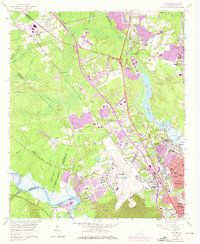 preview thumbnail of historical topo map of Ladson, SC in 1958