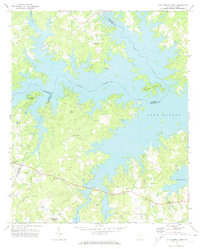 Download a high-resolution, GPS-compatible USGS topo map for Lake Murray West, SC (1974 edition)