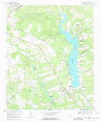 Download a high-resolution, GPS-compatible USGS topo map for Lake Robinson, SC (1991 edition)