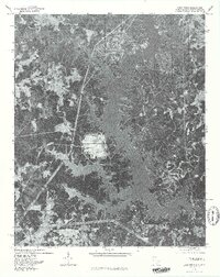 1976 Map of Lake Wylie, 1978 Print