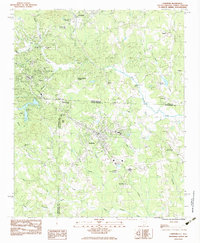 Download a high-resolution, GPS-compatible USGS topo map for Landrum, SC (1983 edition)